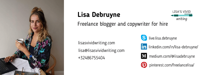 Lisa's vivid Writing cover
